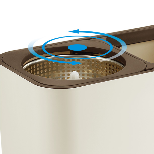 Bộ Cây Lau Nhà Dual Bucket Spin Mop 450x235x240mm - ETM478, , large image number 3